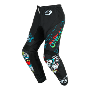 Pantalon MX/VTT/BMX  (Element rancid noir, blanc) O'NEAL