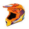 Casque MX orange/bleu/jaune (Blur S818) SWAP'S