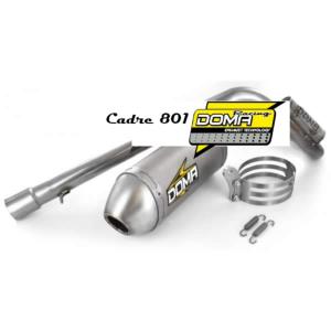 Echappement Power bomb  "Cadre 801" DOMA Racing