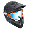 Masque MX/VTT DH (B10 STREAM orange blue/radium) O'NEAL