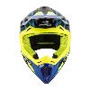 Casque MX jaune/blanc/bleu (Blur S818) SWAP'S