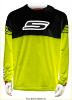 Maillot MX/VTT/BMX (Jaune Fluo) S.LINE