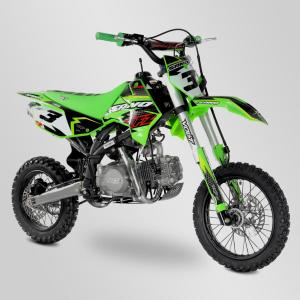 Pit-Bike (RFZ 125 Open verte) APOLLO MOTORS