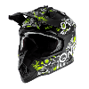 Casque MX enfant et adulte (Série 3 Attack black/neon yellow) O'NEAL