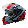 Casque intégral (Challenger EXO black/gray/red O'NEAL