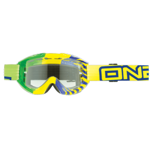 Masque MX/VTT DH (B1 RL Goggle OKINAWA green/Yellow clear ) O'NEAL