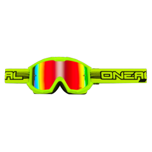 Masque MX/VTT DH (B1 RL Goggle FLAT neon yellow/radium ) O'NEAL