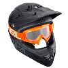 Masque enfants MX/VTT DH (B10 Solid orange white) O'NEAL