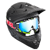 Masque MX/VTT DH (B10 STREAM noir vert/radium) O'NEAL