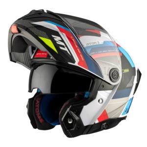 Casque modulable (MT Atom SV bleu,noir,rouge) MT Helmets