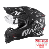 Casque enduro/quad (Sierra torment  black/white) O'NEAL