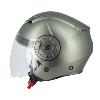 Casque jet "S749" titanium gris S-LINE