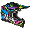 Casque MX (Série 2 Glitch multicolor) O'NEAL