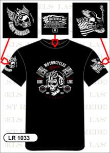 Tee-shirt biker LASTREBELS 